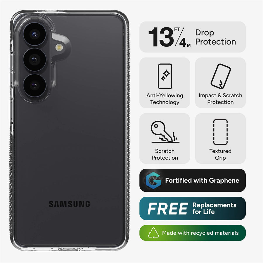 ZAGG Samsung Galaxy S26 (2026) Crystal Palace Clear Case