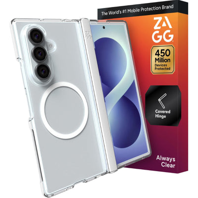 ZAGG Samsung Galaxy Z Fold8 Ultra (2026) Crystal Palace Snap Case - Clear