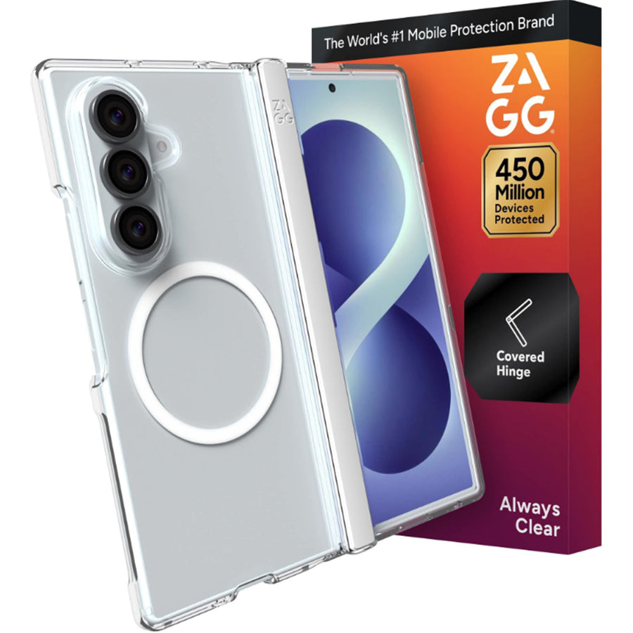 ZAGG Samsung Galaxy Z Fold8 Ultra (2026) Crystal Palace Snap Case - Clear