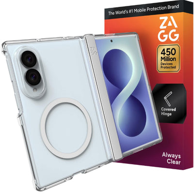 ZAGG Samsung Galaxy Z Fold8 (2026) Crystal Palace Snap Case - Clear