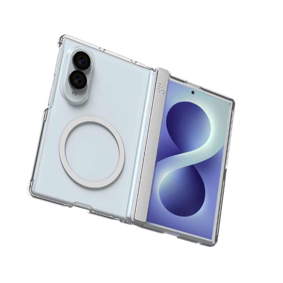 ZAGG Samsung Galaxy Z Fold8 (2026) Crystal Palace Snap Case - Clear
