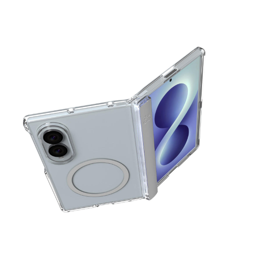 ZAGG Samsung Galaxy Z Fold8 (2026) Crystal Palace Snap Case - Clear
