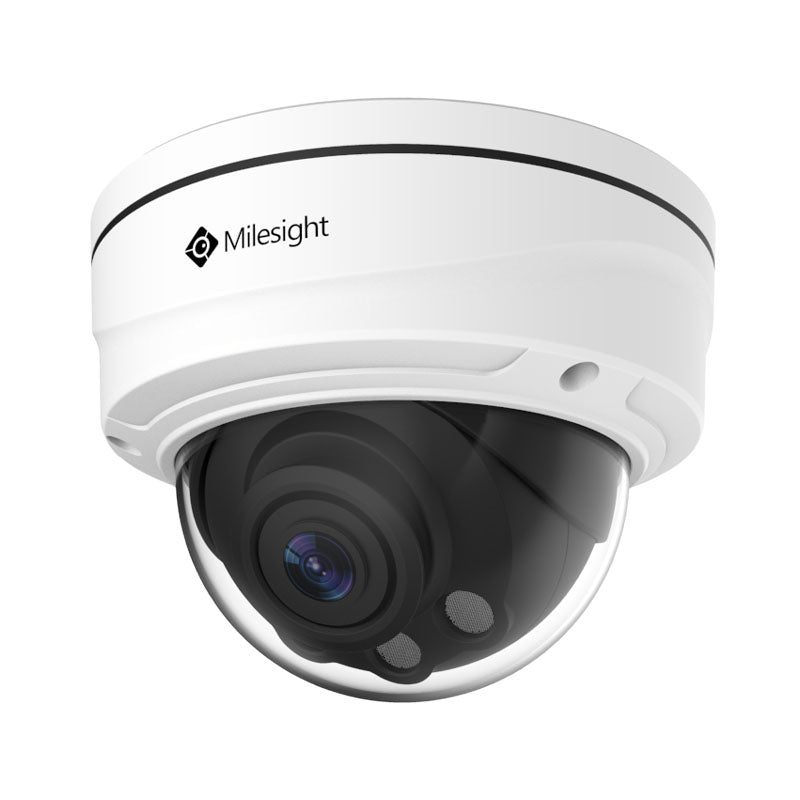 Milesight MS-C2972-RFLPE - NDAA 2MP AI LPR Motorized Zoom Pro Dome Network IP Camera - Multiport