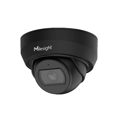 MS-C8175-PD_B - Milesight 4K NDAA AI Weather-proof Mini Dome Network Camera- Cable out Black