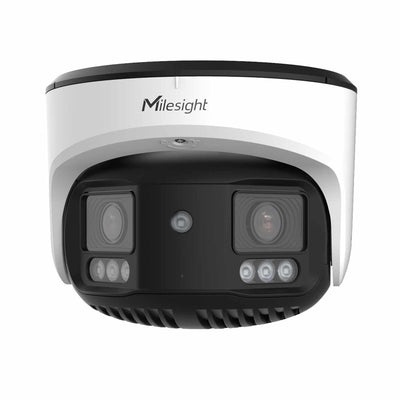 MS-C8477-HPG1 - Milesight 4K NDAA AI TrueColor Dual-sensor 180° Panoramic Network Camera