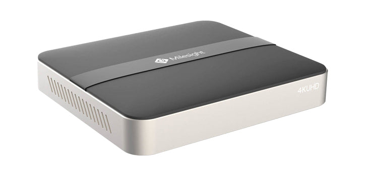 Milesight MS-N1004-UPC - 4K 4 Channel IP Camera Network Video Recorder with built in PoE Switch