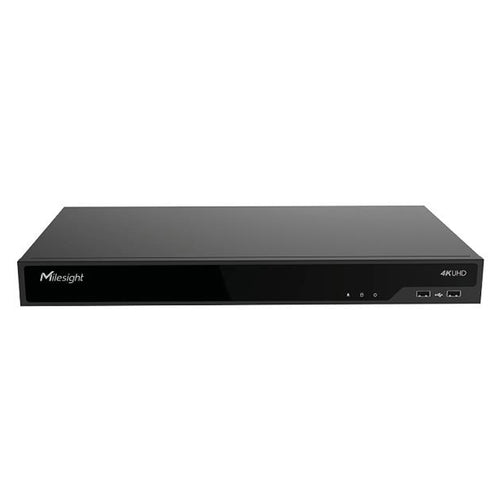 Milesight MS-N5016-NPE - 4K NDAA 16 Channel Pro IP Camera POE NVR LPR Camera Supported
