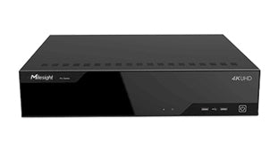 Milesight 4K 64 Channel Pro IP Camera Network Video Recorder, Multi-video Output, Decode up to 4-CH 4K UHD & 16-CH 1080P, ANR, RAID, N+1 Hot Spare and Versatile Interfaces