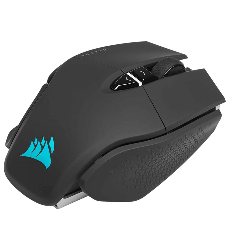 CORSAIR [CH-9319411-AP2] M65 RGB LED ULTRA WIRELESS OPTICAL SILVER ALU GAMING MOUSE - BLACK