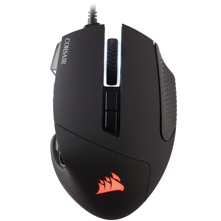 CORSAIR GAMING SCIMITAR ELITE RGB 18000 DPI MOBA/MMO OPTICAL PC GAMING MOUSE - BLACK
