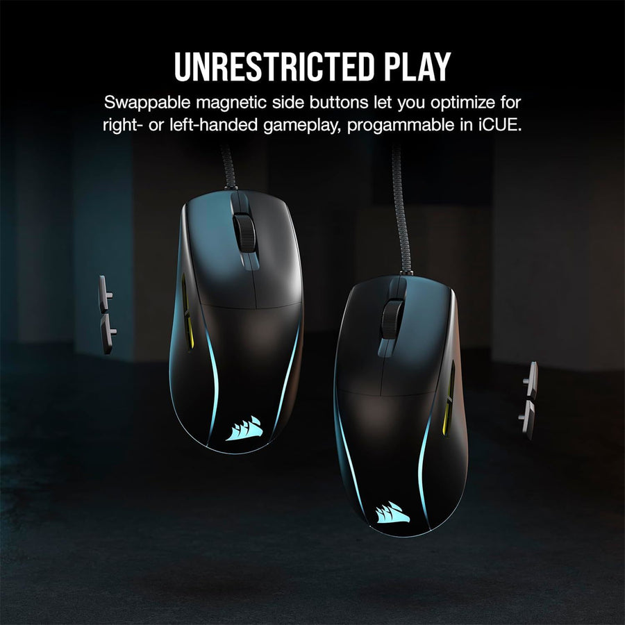 CH-930D010-AP - CORSAIR M75 LIGHTWEIGHT RGB GAMING MOUSE - BLACK