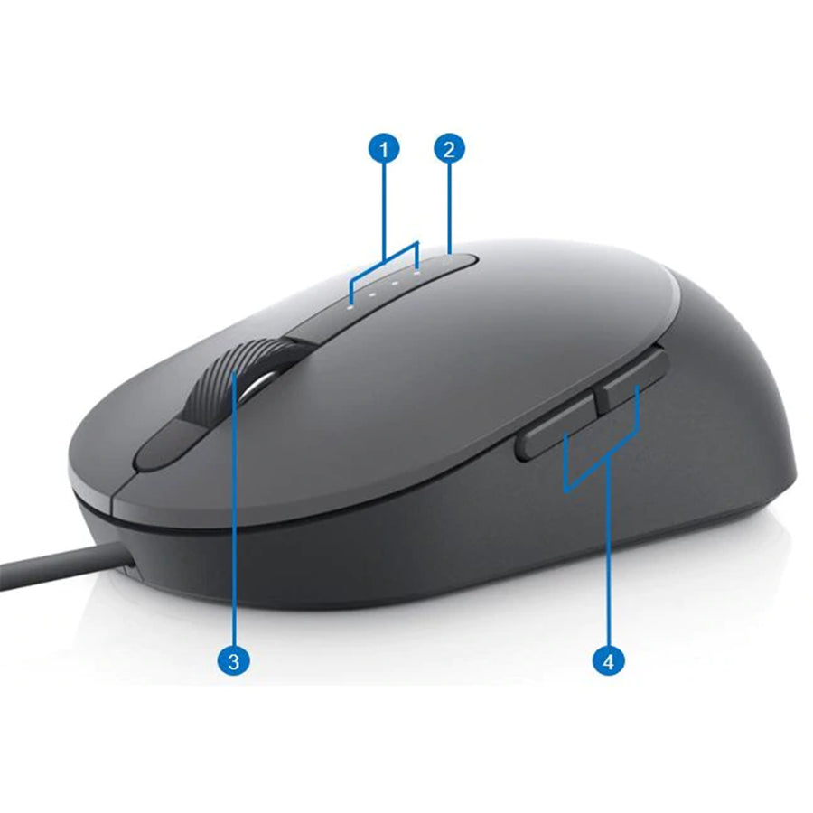 Dell MS3220 570-ABDY Laser Wired Mouse - Black