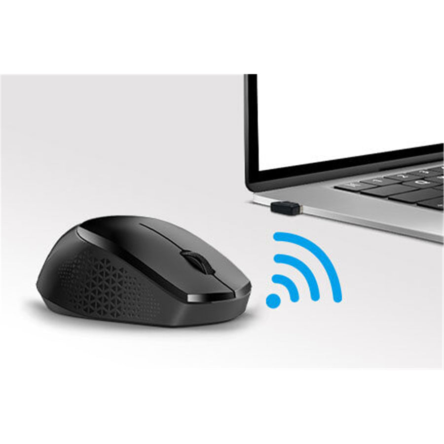 Genius NX-8000S 2.4GHz Silent USB Wireless Mouse - Black