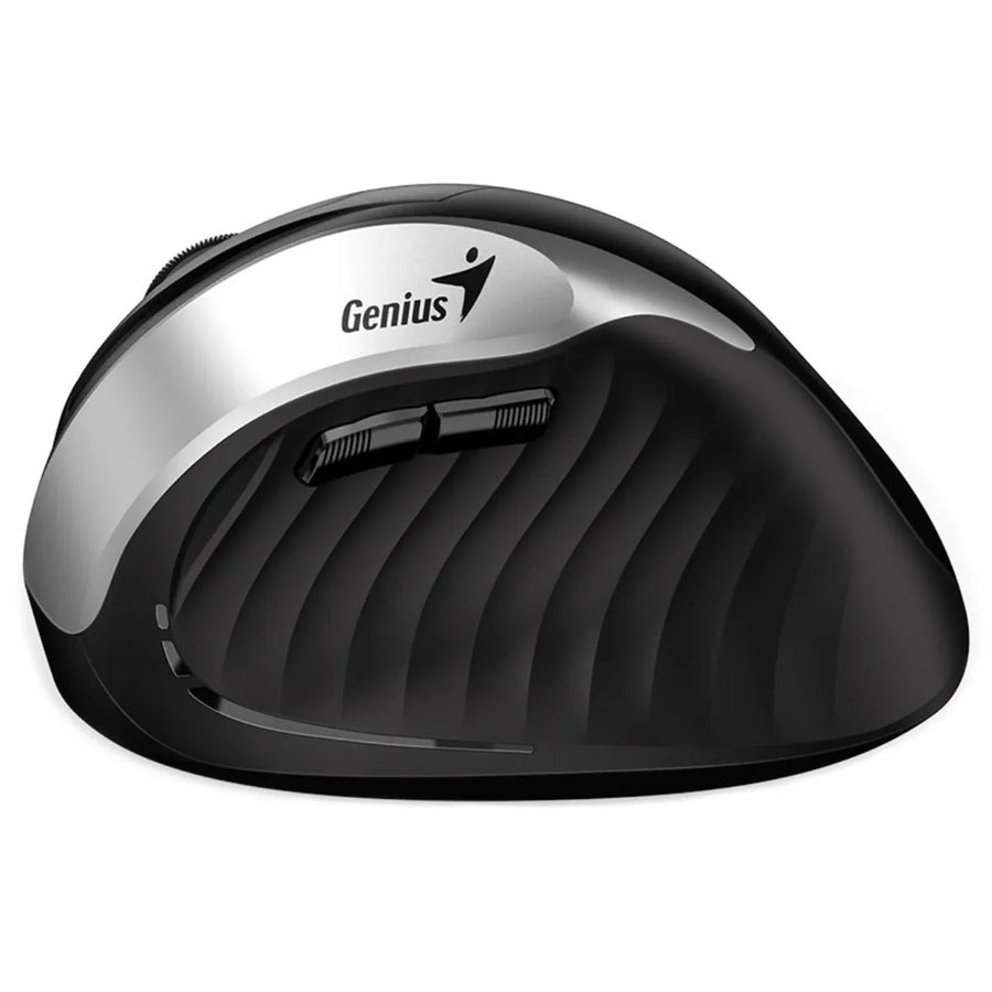 Genius Ergo 8250S Silent Vertical Mouse Silver Grey + Black