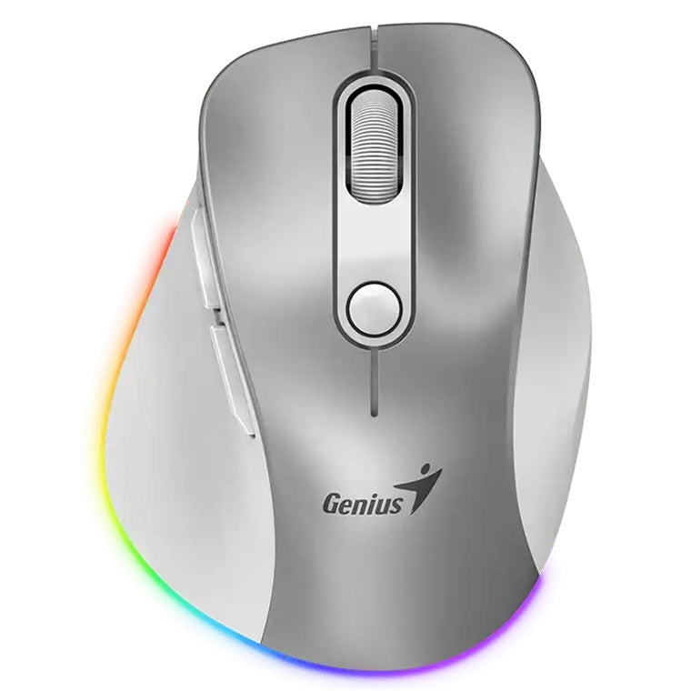 Genius Ergo 9000S Pro Silent Ergo Mouse - Silver