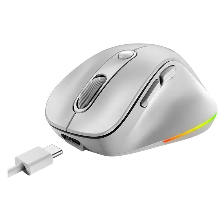 Genius Ergo 9000S Pro Silent Ergo Mouse - White