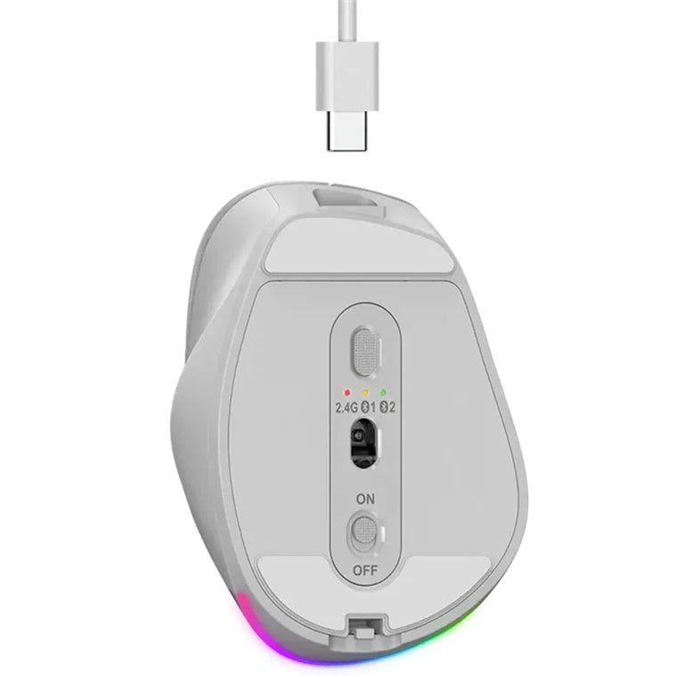 Genius Ergo 9000S Pro Silent Ergo Mouse - White