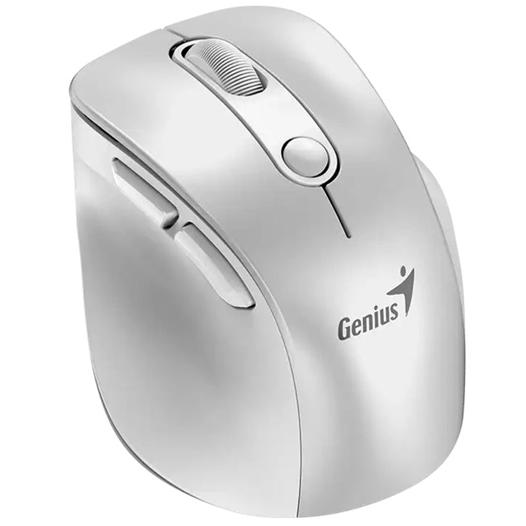 Genius Ergo 9000S Pro Silent Ergo Mouse - White
