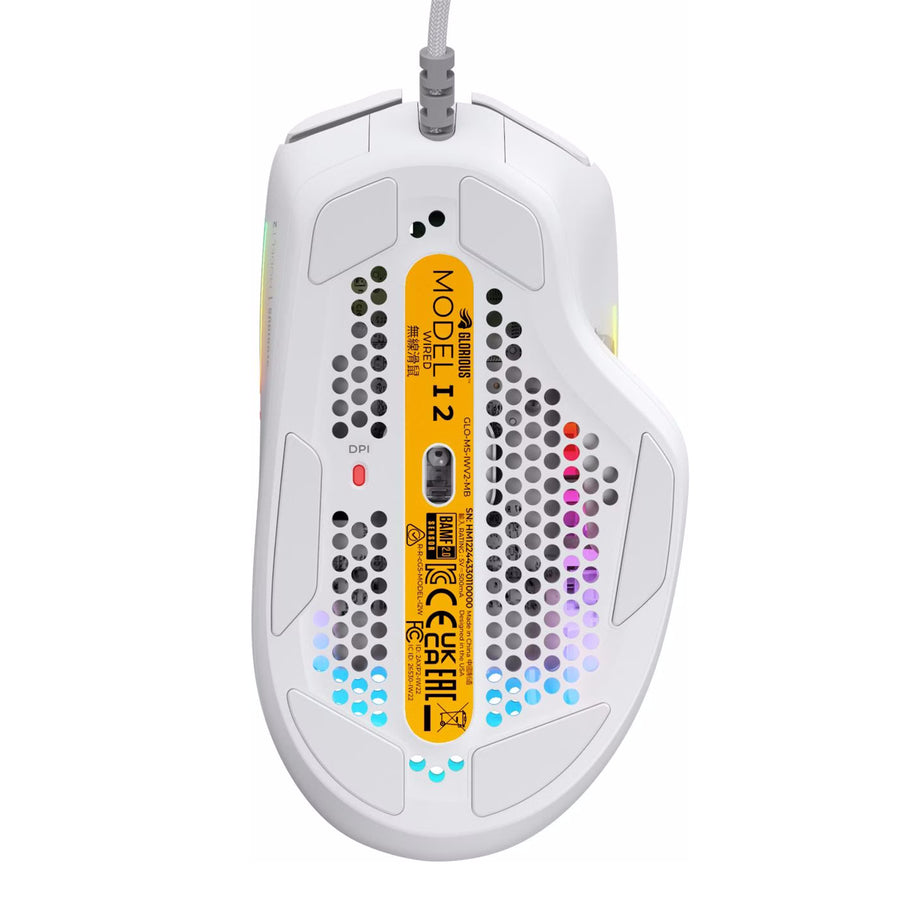 Glorious Model I 2 Wired Gaming Mouse - White