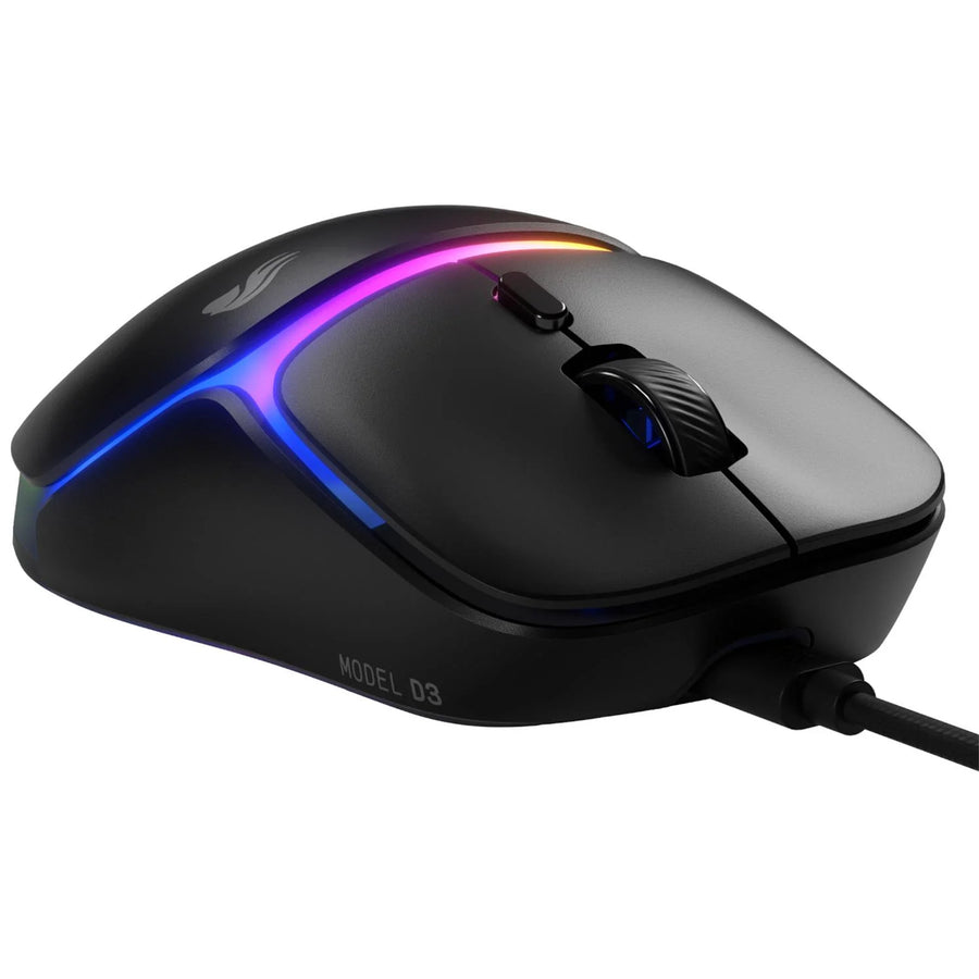 Glorious Model D 3 Wired Gaming Mouse - Black
