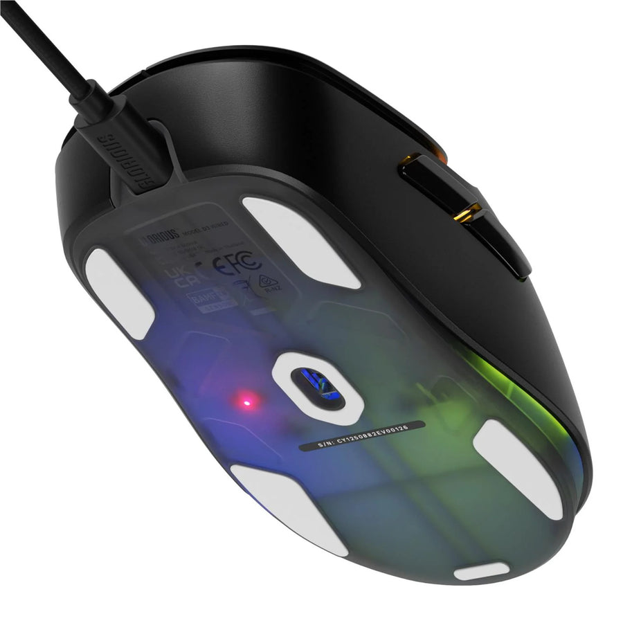 Glorious Model D 3 Wired Gaming Mouse - Black
