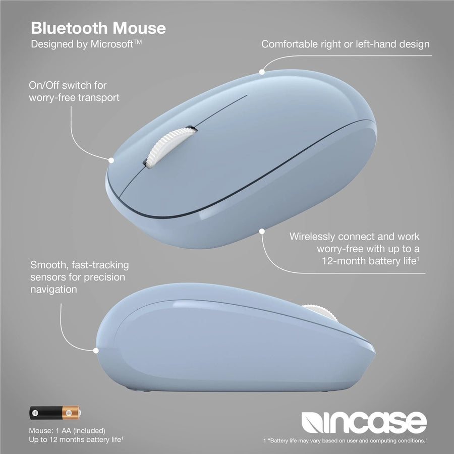 INCASE RJN-00017 - Bluetooth Mouse Pastel Blue
