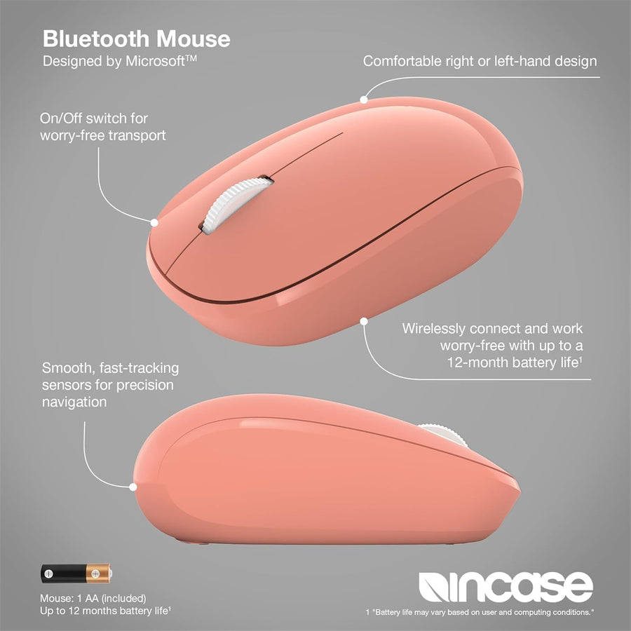 INCASE RJN-00041 - Bluetooth Mouse Peach
