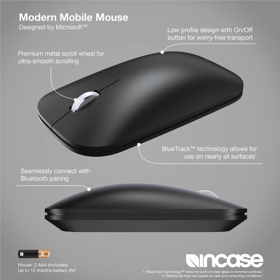INCASE KTF-00005 - Modern Mobile Mouse Black