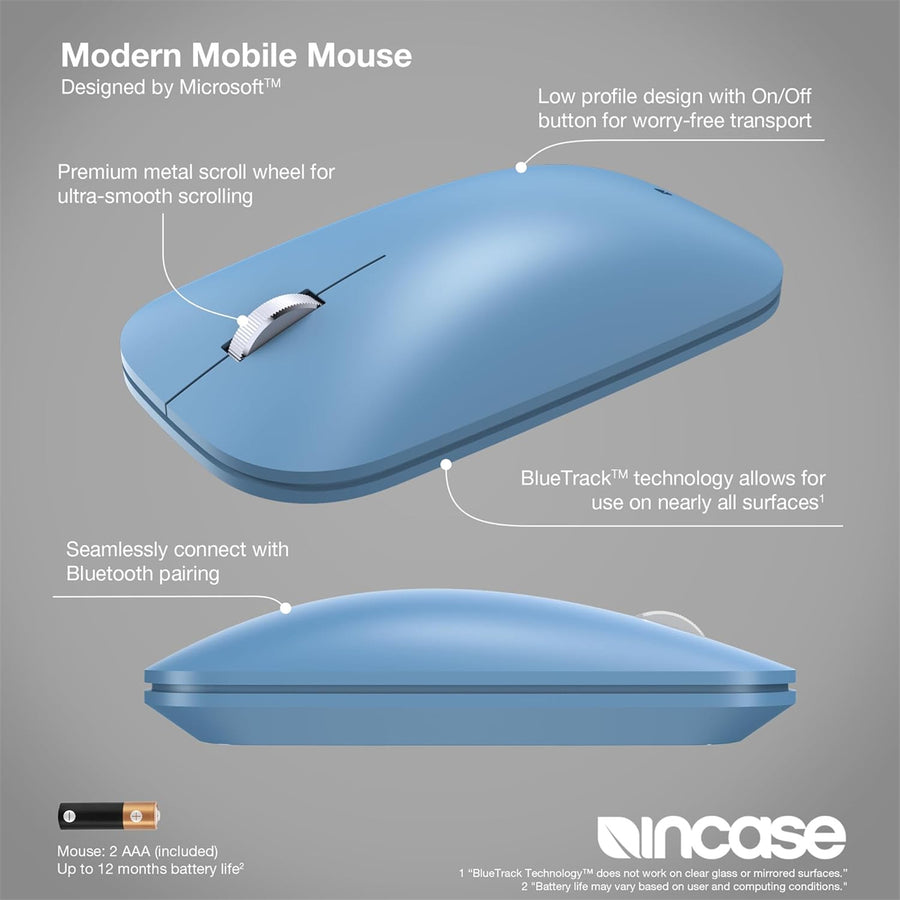 INCASE KTF-00077 - Modern Mobile Mouse Sapphire