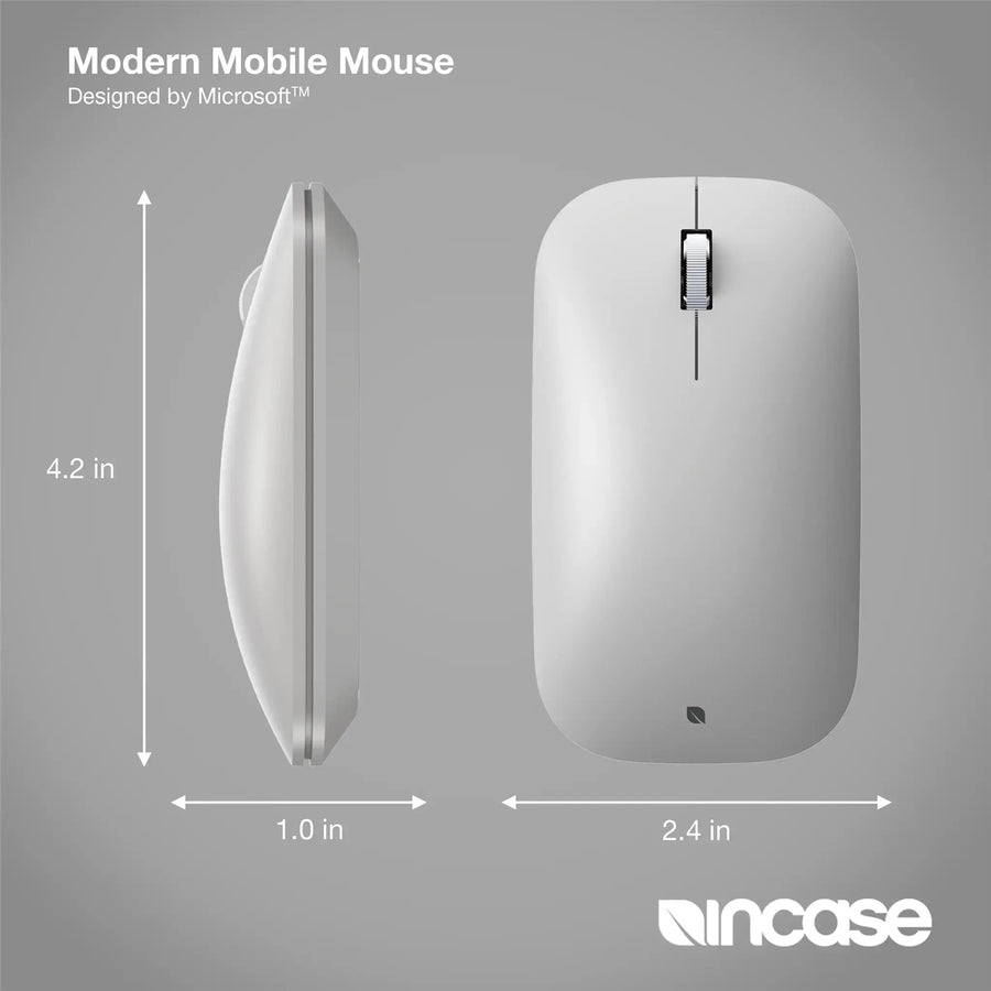 KTF-00102 - Incase Modern Mobile Mouse Platinum
