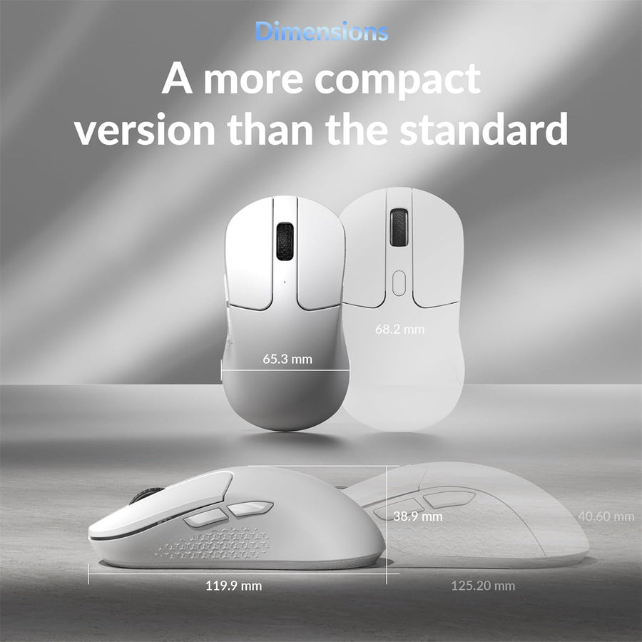 Keychron M3 Mini 8000Hz Wireless Mouse - White