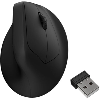 Keychron M5 8000Hz Wireless Ergonomic Mouse - Black