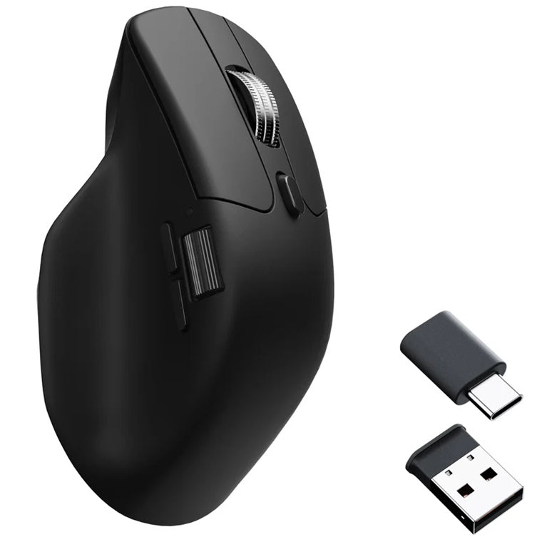 Keychron M6 Wireless Mouse PixArt 3395 (1K Polling Rate) All Silent Micro Switch - Black