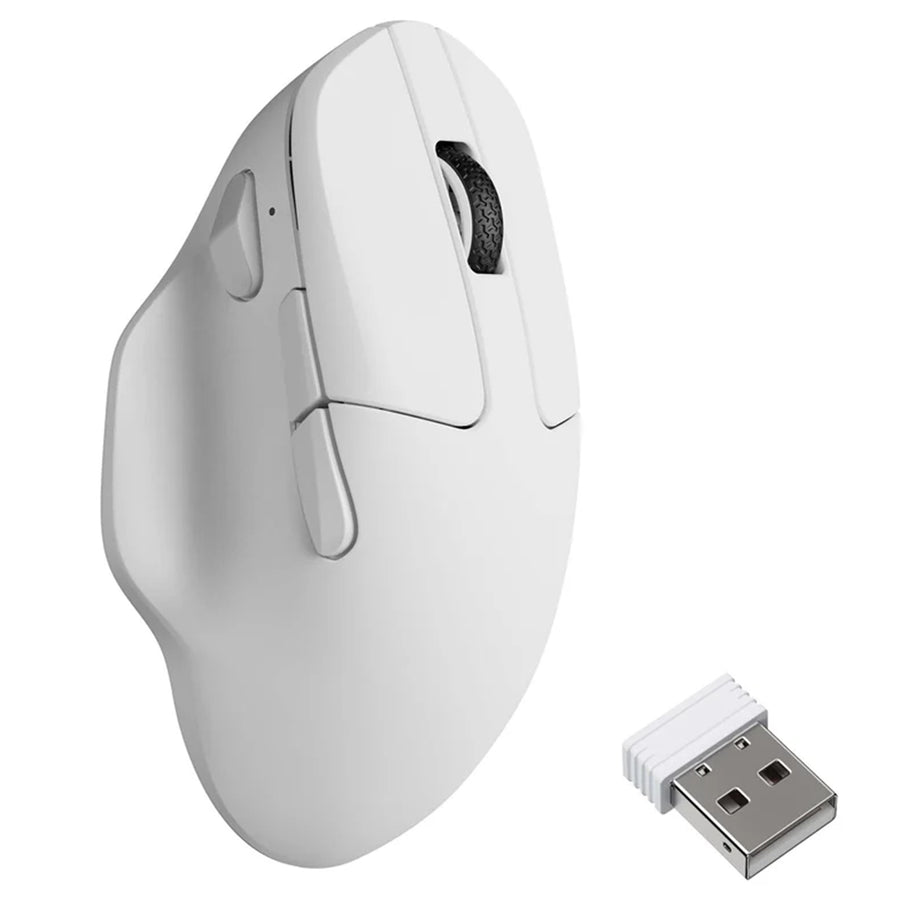 Keychron M7 8000Hz Wireless Ergonomic Mouse - White