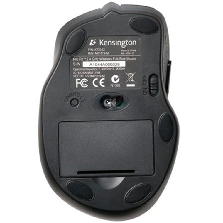 ACCO - TECHNOLOGY PRODUCTS 72370 - KTG PRO FIT WIRELESS FULL SIZE MOUSE