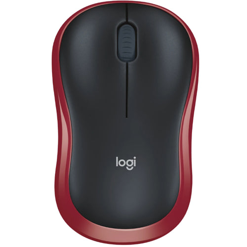 Logitech M185 Kabellose Maus – Swift Red
