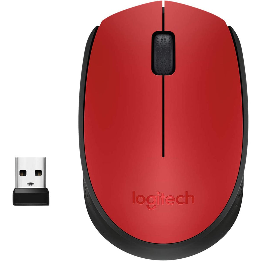 Logitech 910-004657 - M171 WIRELESS MOUSE - RED