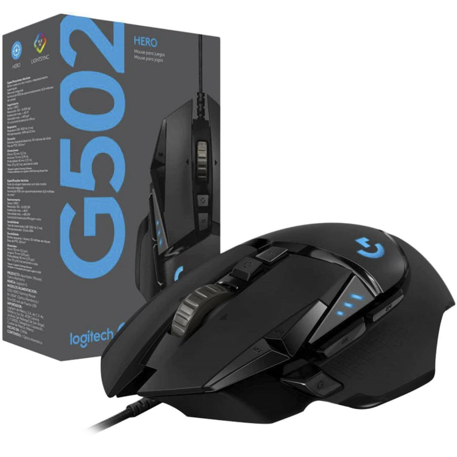 Logitech 910-005472 - G502 HERO HIGH PERFORMANCE GAMING MOUSE
