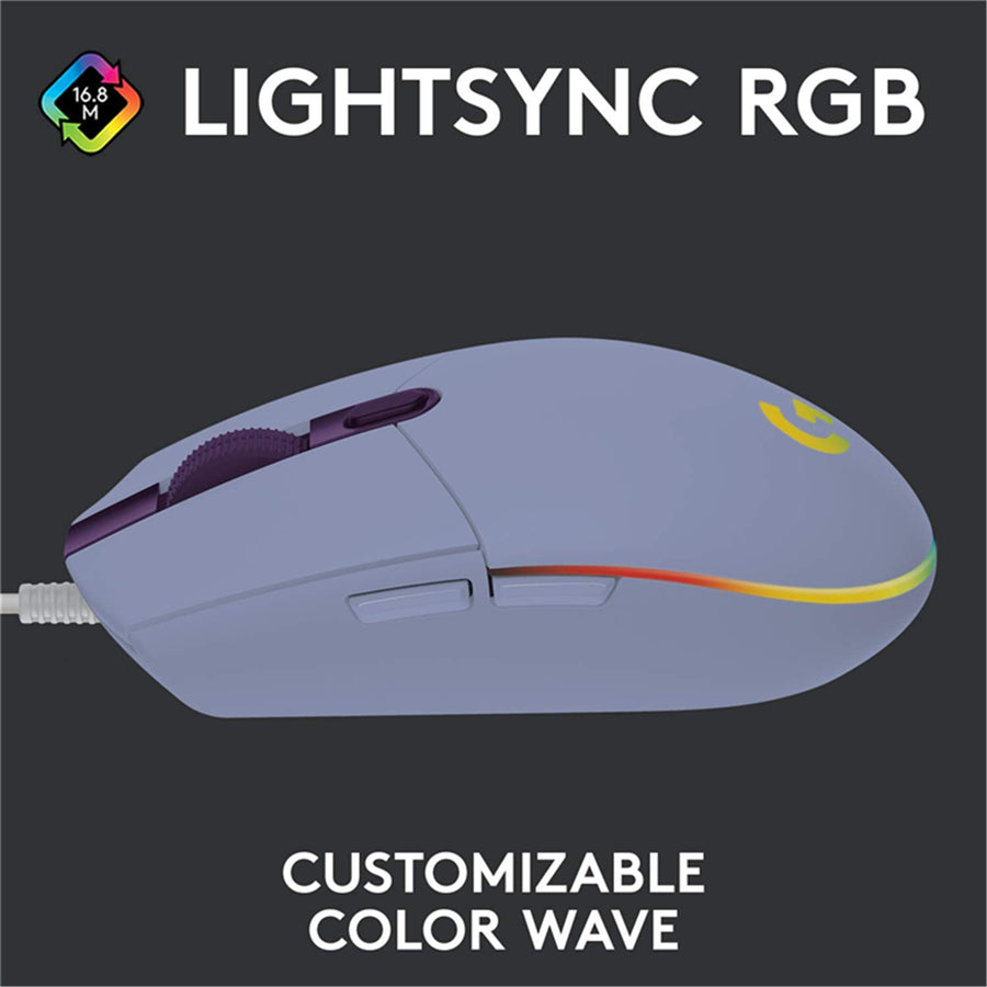 Logitech 910-005851 - G203 LIGHTSYNC GAMING MAUS - LILA
