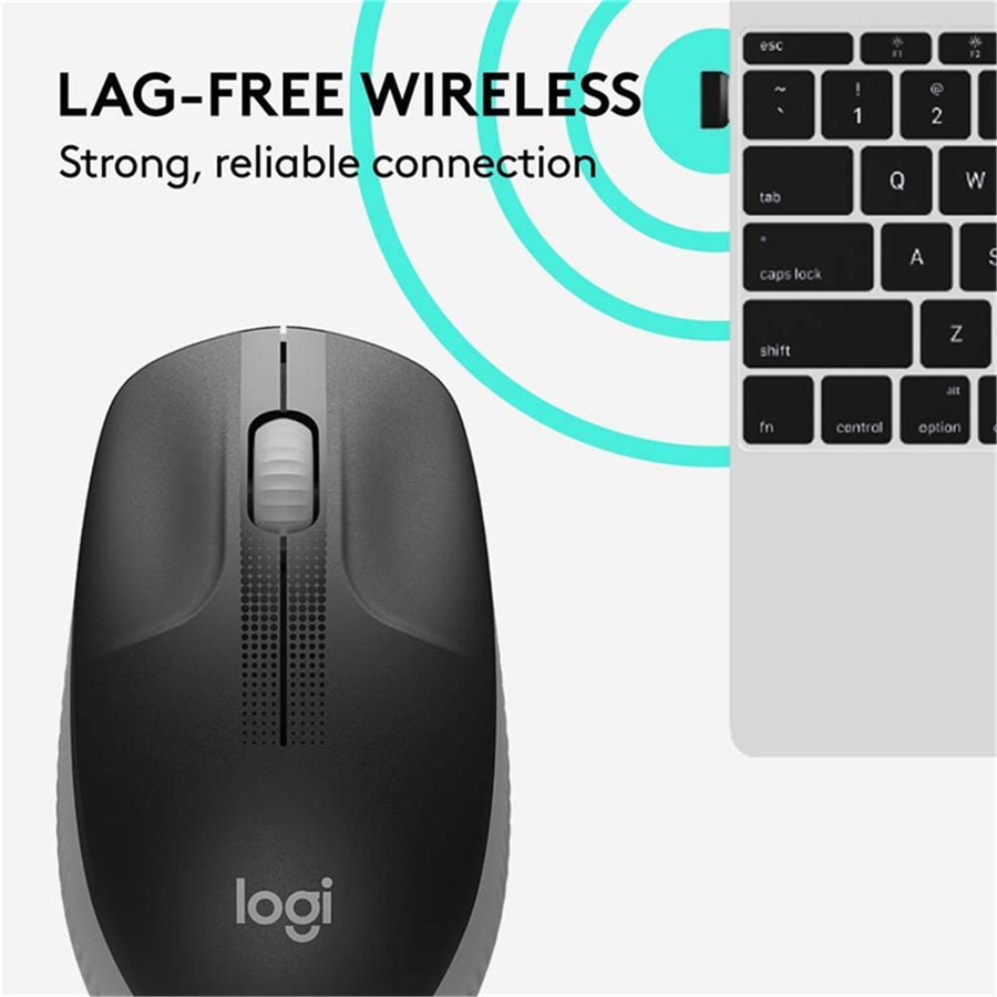 Logitech 910-005913 - M190 WIRELESS MOUSE - CHARCOAL