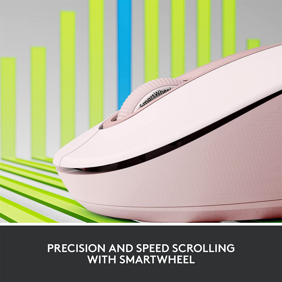 Logitech 910-006263 - SIGNATURE M650 WIRELESS MAUS - ROSA
