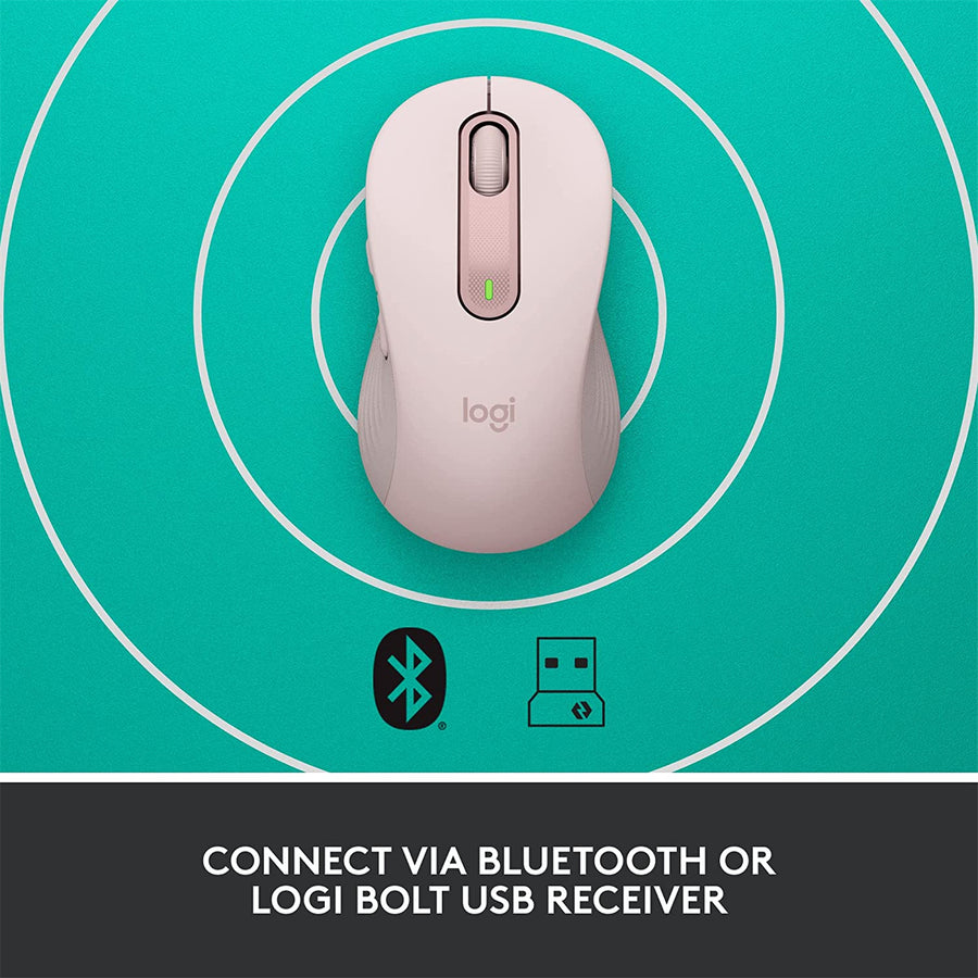 Logitech 910-006263 - SIGNATURE M650 WIRELESS MAUS - ROSA
