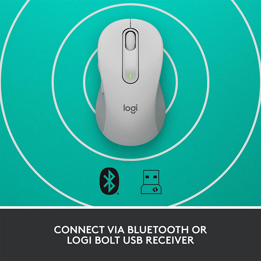 Logitech 910-006264 - SIGNATURE M650 WIRELESS MOUSE -OFF WHITE