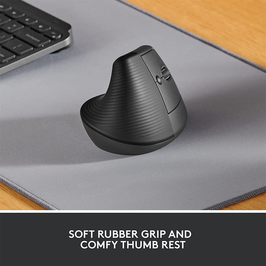 Logitech LIFT VERTICAL ERGONOMIC MOUSE - GRAPHITE