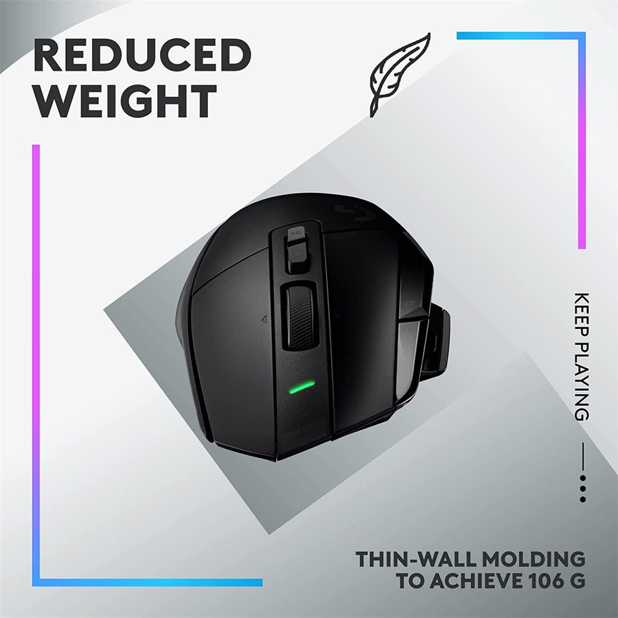 Logitech 910-006164 - G502X PLUS WIRELESS GAMING MOUSE - BLACK