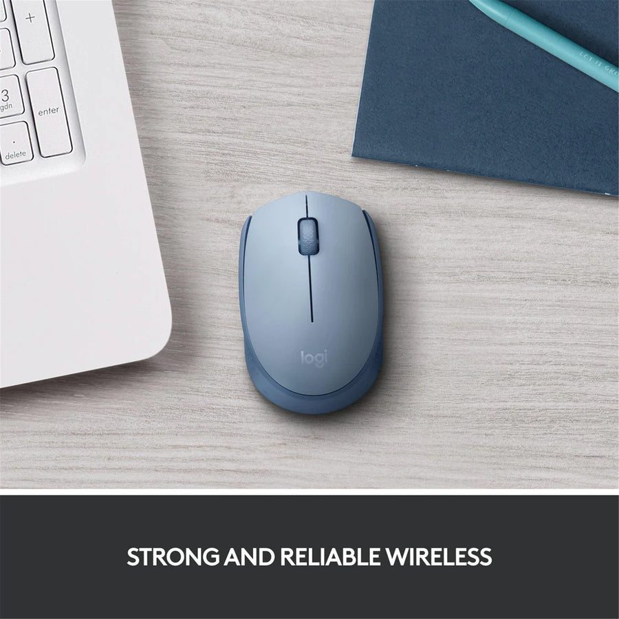 LOGITECH 910-006869 - M171 WIRELESS MOUSE - BLUE GREY