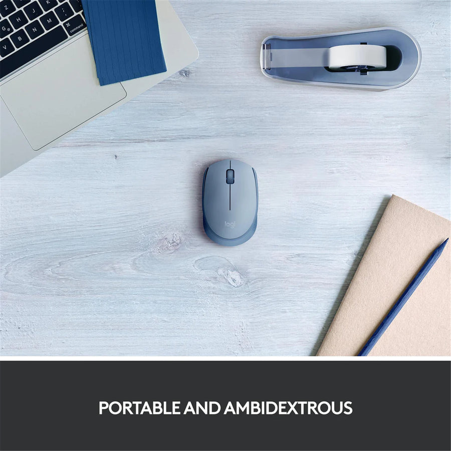 LOGITECH 910-006869 - M171 WIRELESS MOUSE - BLUE GREY