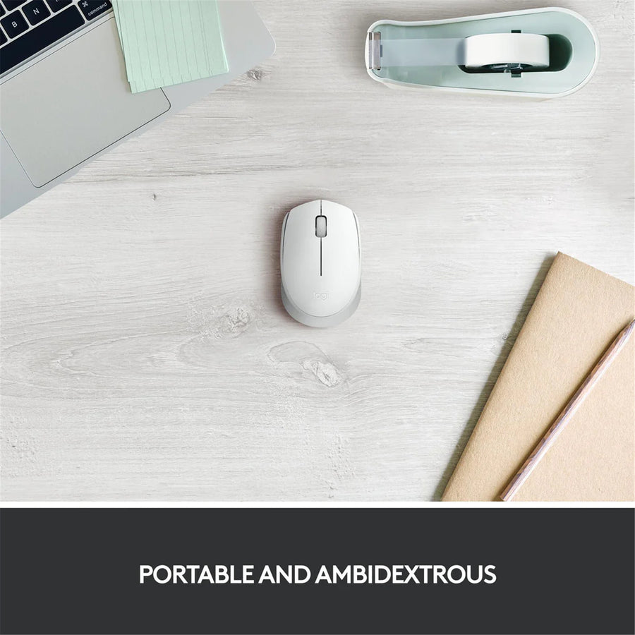 Logitech 910-006870 - M171 KABELLOSE MAUS - HELLWEISS