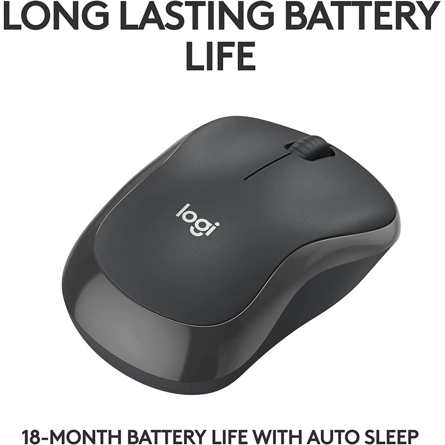 Logitech M240 Silent Bluetooth Mouse - Graphite