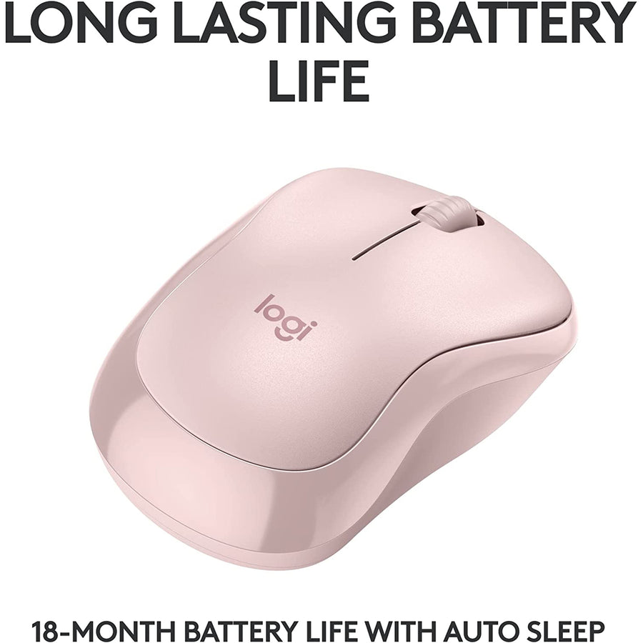 Logitech M240 Silent Bluetooth Mouse - Rose